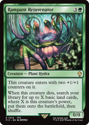 Image for Rampant Rejuvenator (Surge Foil) (314) (FINAL FANTASY) - Magic: The Gathering