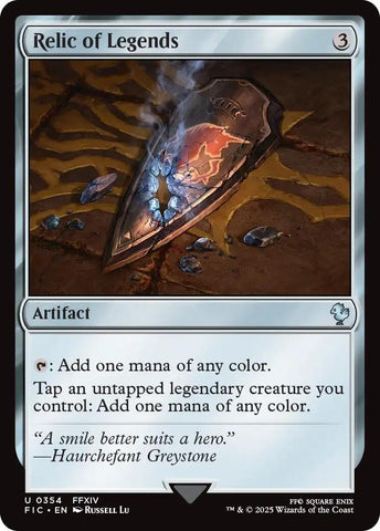 Image for Relic of Legends (Surge Foil) (354) (FINAL FANTASY) - Magic: The Gathering