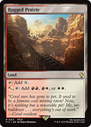 Image for Rugged Prairie (Surge Foil) (417) (FINAL FANTASY) - Magic: The Gathering