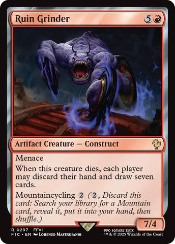 Image for Ruin Grinder (Surge Foil) (297) (FINAL FANTASY) - Magic: The Gathering