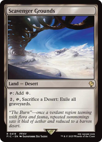 Image for Scavenger Grounds (Surge Foil) (419) (FINAL FANTASY) - Magic: The Gathering