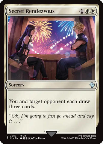 Image for Secret Rendezvous (0253) (Surge Foil) (253) (FINAL FANTASY) - Magic: The Gathering