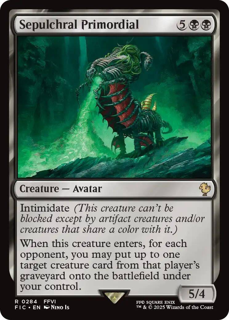 Image for Sepulchral Primordial (Surge Foil) (284) (FINAL FANTASY) - Magic: The Gathering
