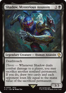 Image for Shadow, Mysterious Assassin (Surge Foil) (50) (FINAL FANTASY) - Magic: The Gathering