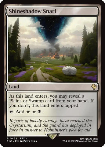 Image for Shineshadow Snarl (Surge Foil) (422) (FINAL FANTASY) - Magic: The Gathering