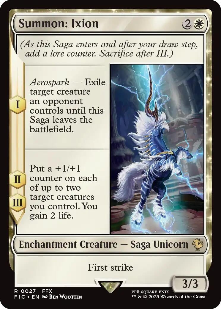 Image for Summon: Ixion (Surge Foil) (27) - Magic: The Gathering