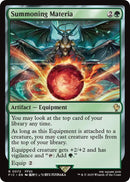 Image for Summoning Materia (Surge Foil) (72) (FINAL FANTASY) - Magic: The Gathering