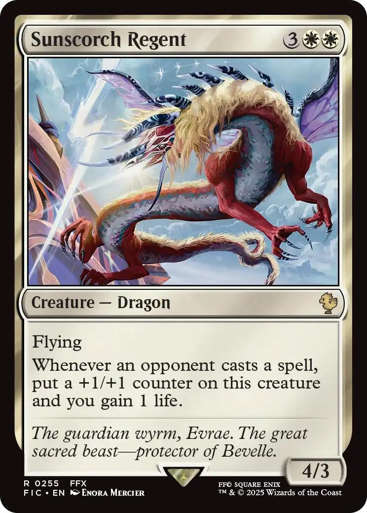 Image for Sunscorch Regent (Surge Foil) (255) (FINAL FANTASY) - Magic: The Gathering