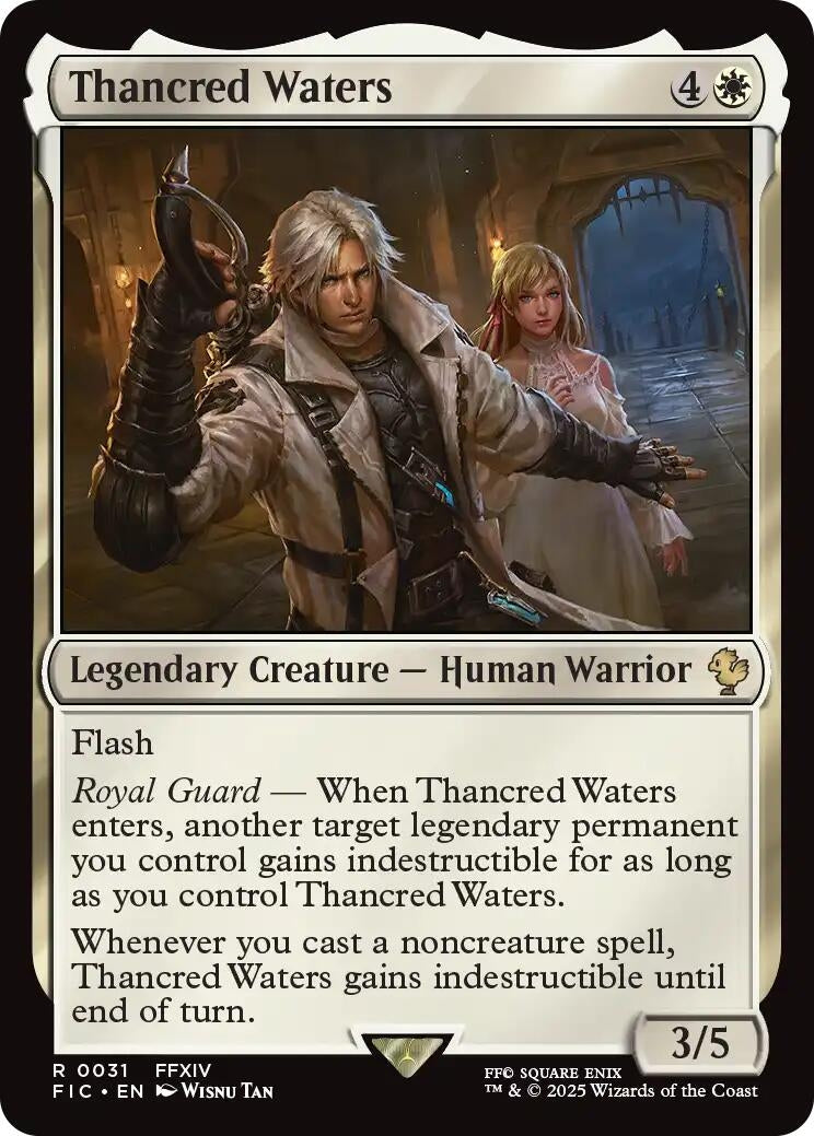 Image for Thancred Waters (Surge Foil) (31) (FINAL FANTASY) - Magic: The Gathering