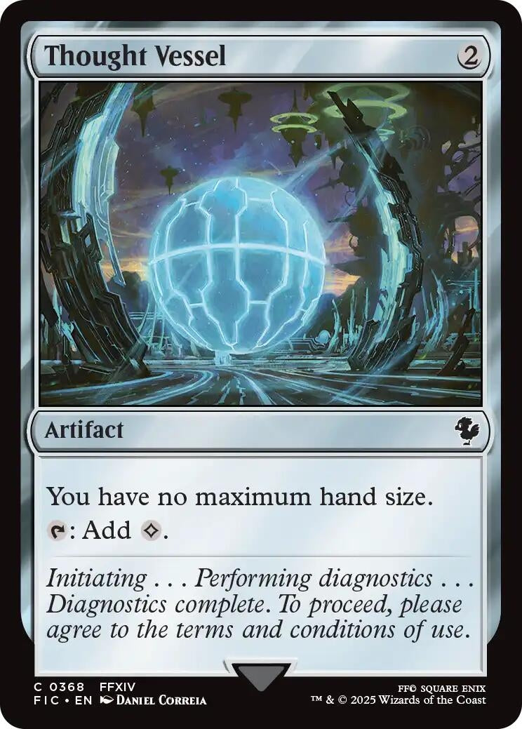 Image for Thought Vessel (Surge Foil) (368) (FINAL FANTASY) - Magic: The Gathering