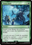 Image for Three Visits (Surge Foil) (315) (FINAL FANTASY) - Magic: The Gathering