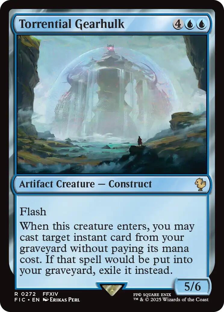 Image for Torrential Gearhulk (Surge Foil) (272) (FINAL FANTASY) - Magic: The Gathering