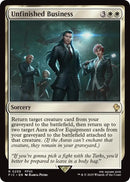 Image for Unfinished Business (Surge Foil) (259) (FINAL FANTASY) - Magic: The Gathering