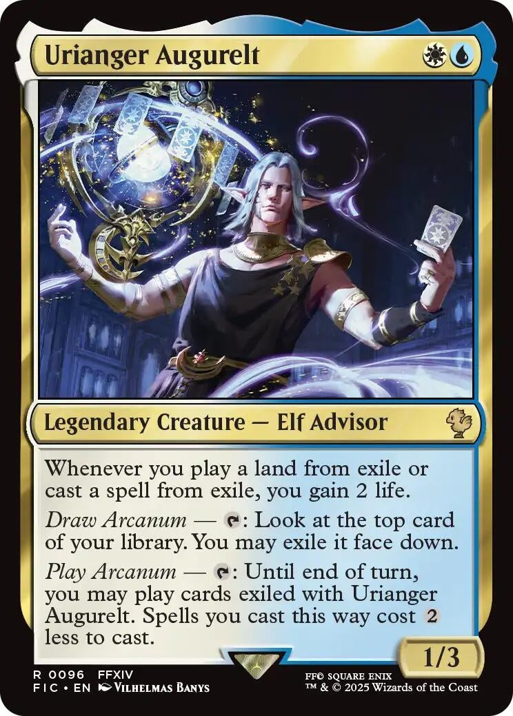 Image for Urianger Augurelt (Surge Foil) (96) (FINAL FANTASY) - Magic: The Gathering