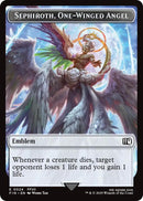 Emblem - Sephiroth, One-Winged Angel // Robot Warrior Double-Sided Token (24 // 12) (FINAL FANTASY)