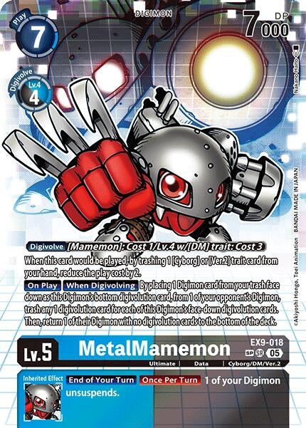Image for MetalMamemon (SP) (EX9-018) (Versus Monsters) - Digimon Card Game
