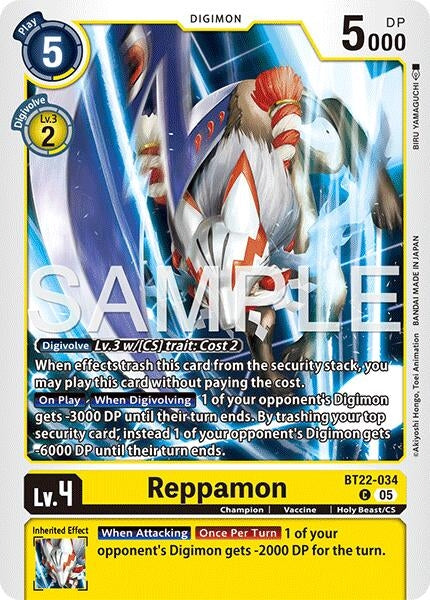 Reppamon (BT22-034 C) (BT22)