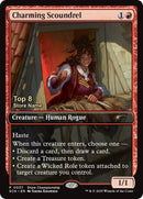 Image for Charming Scoundrel (Top 8) (37) (Game Day & Store Championship Promos) - Magic: The Gathering