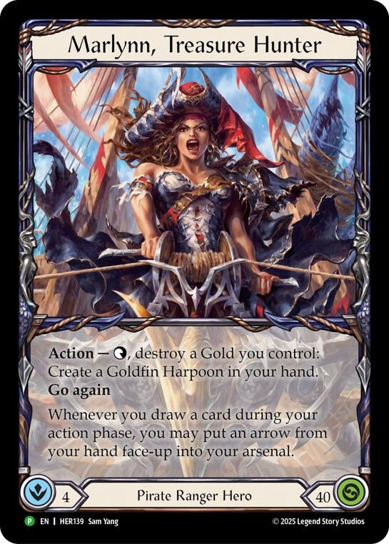 Image for Marlynn, Treasure Hunter - HER139 (HER139) - Flesh and Blood TCG