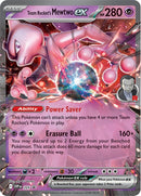 Image for Team Rocket's Mewtwo ex (205) (SV: Scarlet & Violet Promo Cards) - Pokemon