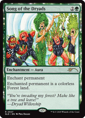 Image for Song of the Dryads (2027) (2027) (Secret Lair Drop Series) - Magic: The Gathering