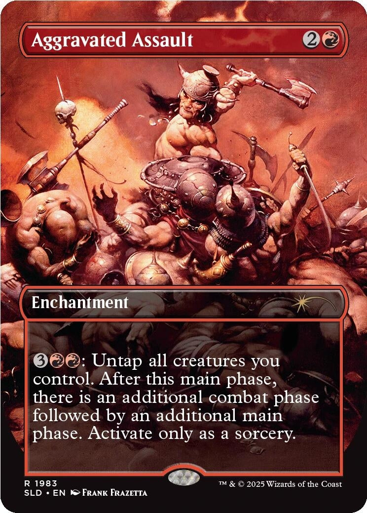 Image for Aggravated Assault (1983) (1983) (Secret Lair Drop Series) - Magic: The Gathering