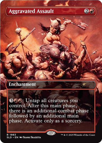 Image for Aggravated Assault (1983) (1983) (Secret Lair Drop Series) - Magic: The Gathering