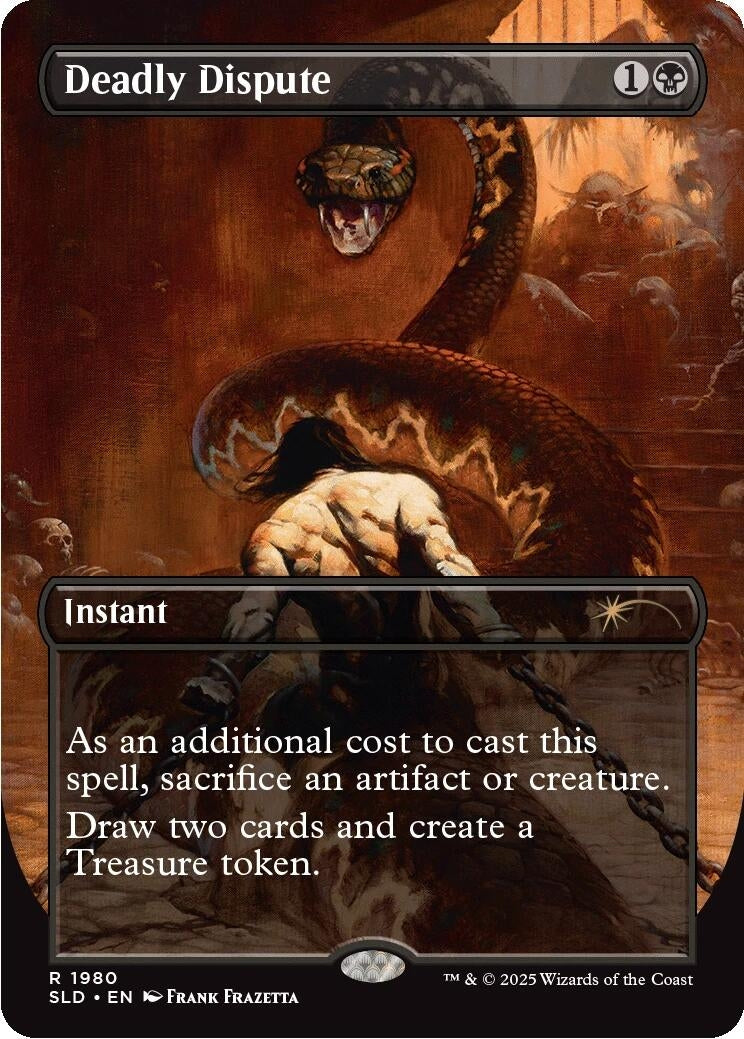 Image for Deadly Dispute (1980) (1980) (Secret Lair Drop Series) - Magic: The Gathering