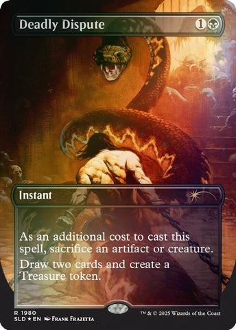 Image for Deadly Dispute (1980) (Rainbow Foil) (1980) (Secret Lair Drop Series) - Magic: The Gathering