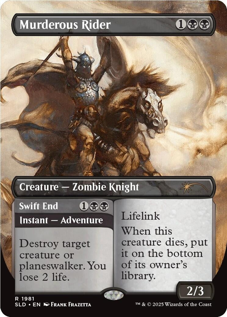 Image for Murderous Rider (1981) (1981) (Secret Lair Drop Series) - Magic: The Gathering