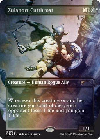 Image for Zulaport Cutthroat (1982) (Rainbow Foil) (1982) (Secret Lair Drop Series) - Magic: The Gathering