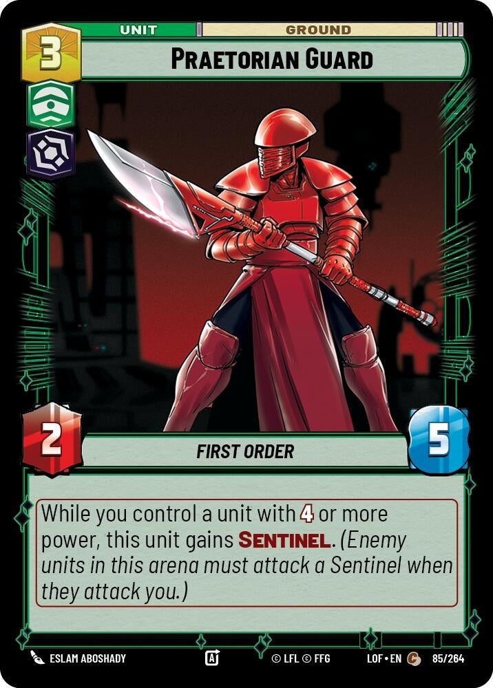 Image for Praetorian Guard (085/264) (Legends of the Force) - Star Wars: Unlimited