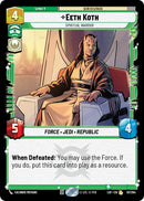 Image for Eeth Koth - Spiritual Warrior (097/264) (Legends of the Force) - Star Wars: Unlimited