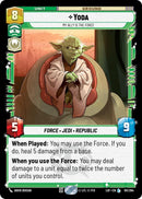 Image for Yoda - My Ally is the Force (101/264) (Legends of the Force) - Star Wars: Unlimited