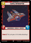 Image for Cartel Interceptor (157/264) (Legends of the Force) - Star Wars: Unlimited