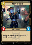 Image for Adept of Anger (178/264) (Legends of the Force) - Star Wars: Unlimited