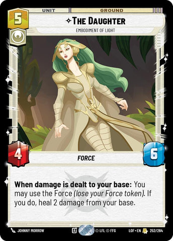 Image for The Daughter - Embodiment of Light (252/264) (Legends of the Force) - Star Wars: Unlimited