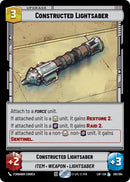 Image for Constructed Lightsaber (261/264) (Legends of the Force) - Star Wars: Unlimited