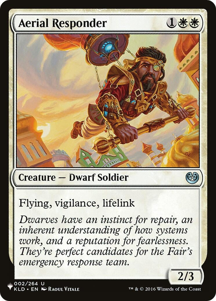 Image for Aerial Responder (KLD) (002/264) (The List Reprints) - Magic: The Gathering