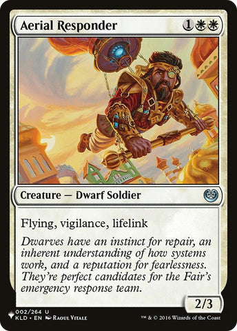 Image for Aerial Responder (KLD) (002/264) (The List Reprints) - Magic: The Gathering