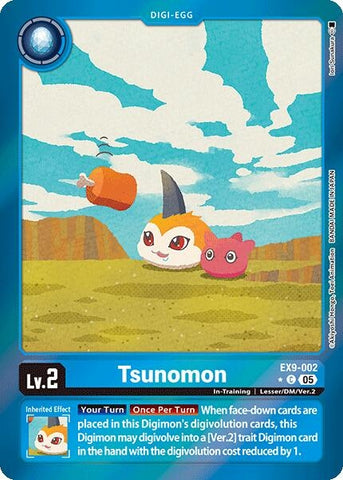Image for Tsunomon (Limited Foil) (EX9-002 C) (Versus Monsters) - Digimon Card Game