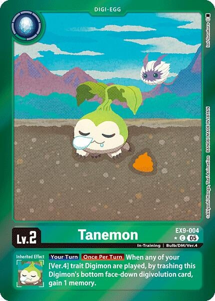 Image for Tanemon (Limited Foil) (EX9-004 C) (Versus Monsters) - Digimon Card Game