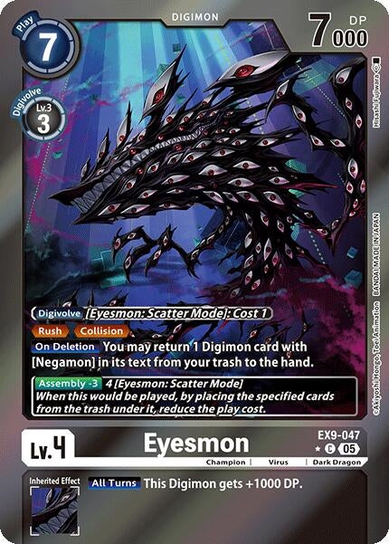 Image for Eyesmon (Limited Foil) (EX9-047 C) (Versus Monsters) - Digimon Card Game