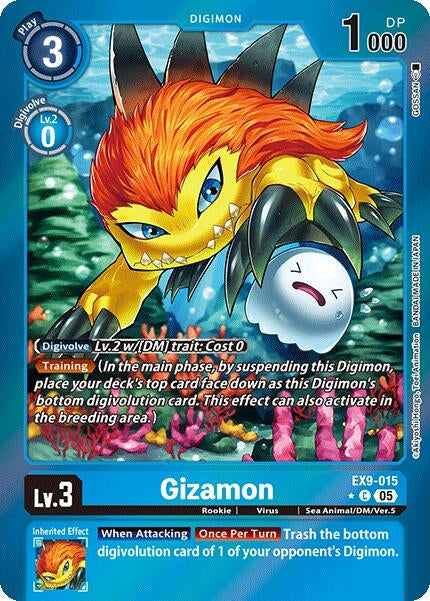 Image for Gizamon (Limited Foil) (EX9-015 C) (Versus Monsters) - Digimon Card Game