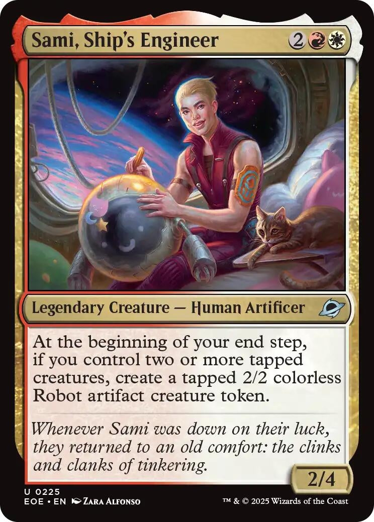 Image for Sami, Ship's Engineer (225) (Edge of Eternities) - Magic: The Gathering
