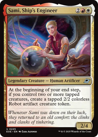 Image for Sami, Ship's Engineer (225) (Edge of Eternities) - Magic: The Gathering