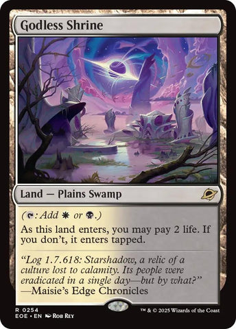 Image for Godless Shrine (254) (Edge of Eternities) - Magic: The Gathering