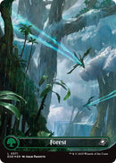 Image for Forest (0371) (Borderless) (Galaxy Foil) (371) (Edge of Eternities) - Magic: The Gathering