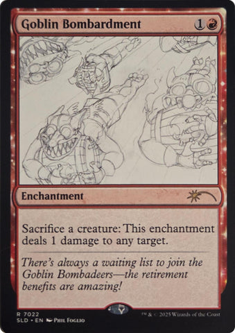 Image for Goblin Bombardment (7022) (7022) (Secret Lair Drop Series) - Magic: The Gathering