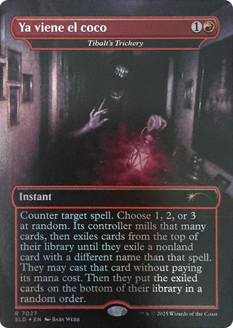 Image for Ya viene el coco - Tibalt's Trickery (Rainbow Foil) (7027) (Secret Lair Drop Series) - Magic: The Gathering